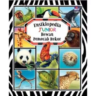 Buku Ensiklopedia Junior Hewan Pemecah Rekor Original