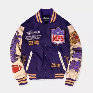 [ORIGINAL] VARSITY JACKET KIZOKU/LEAGUE/OKINAWA/REBEL/YOKOSUKA/UNDEFEATED.