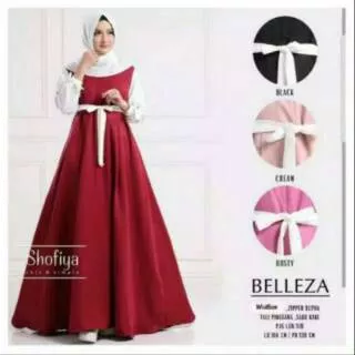 Belleza dress/gamis balotelly