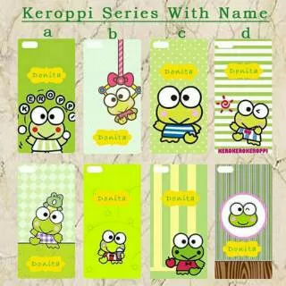 Keroppi case dan strap oppo vivo iphone samsung realme redmi meizu xiaomi