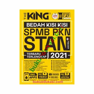 BUKU STAN: THE KING BEDAH KISI-KISI SPMB PKN STAN 2021 FORUM EDUKASI