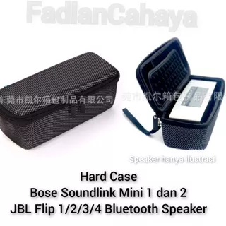 Tas Hard Case pelindung speaker Bose soundlink Mini 1 dan 2. dan JBL FLIP 3 4