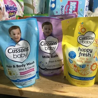 Cussons Baby Hair and Body Wash 400ml / Sabun Dan Sampo Bayi Cussons Baby 400 ml