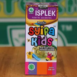 Syifa Kids Isplek - Obat Herbal Anak Ispa Dan Flek Paru - Madu Anak - Syifa Kids ISPLEK - Obat Sesak