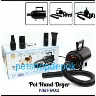 Pet Hand dryer Blower NBF 902 Pengering Bulu Kucing Dan Anjing grooming Blower Hewan