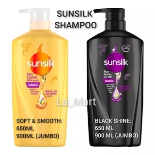 SHAMPOO SHAMPO SUNSILK 650ML BLACK SHINE HITAM 650 ml SOFT & SMOOTH KUNING 650ml Shampoo sunsilk 680ml Shampoo sunsilk 900ml jumbo sunsilk kondisioner 160ml sunsilk conditioner 160ml