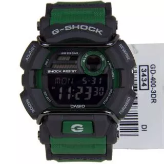 Casio G-Shock GD-400-3DR / Gshock GD400-3 Original & Garansi