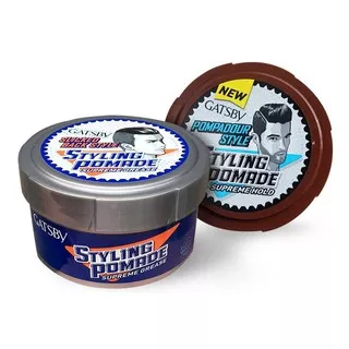 GATSBY STYLING POMADE Gatsby Pomade Supreme 75gr Murah||Gatsby Supreme Grease||Gatsby Supreme Hold