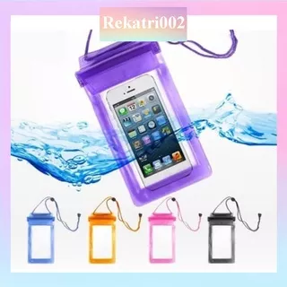 WATERPROFF PELINDUNG HP WATER PROFF TAS ANTI AIR universal waterproof case for camera underwater mobile phone