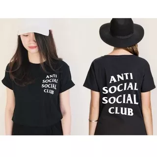 KAOS ANTI SOCIAL SOCIAL CLUB KAOS FASHION PRIA WANITA SYAHDAN