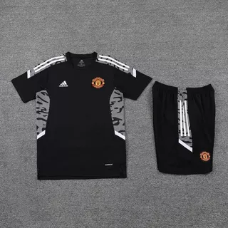 Jersey Manchester United Trainning 2022 Jersey MU Training Prematch hitam 21/22 Grade Ori Official Import