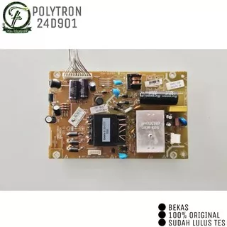 PSU POWER SUPPLY REGULATOR MESIN TV LED POLYTRON PLD 24D901 PLD24D901