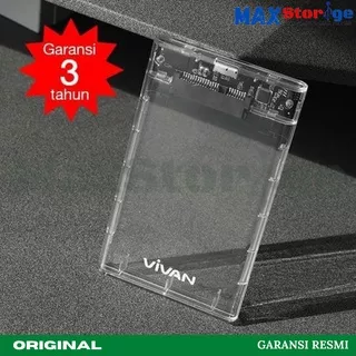 CASING HARDISK EXTERNAL HDD EXTERNAL CASE 2.5 USB 3.0 - VIVAN VSHD1 U3 2.5 INCH SATA USB 3.0 ENCLOS