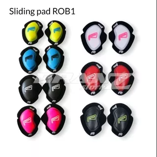 Sliding pad sleding pad rob1 racing original slider balap road race cornering roadrace knee slider alpinestars gordons hrp