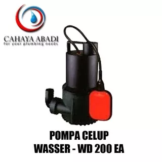 POMPA CELUP WASSER - WD 200EA - OTOMATIS - POMPA AIR CELUP - POMPA KOLAM