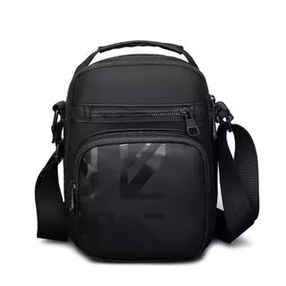 Tas selempang banyak slot terbaru gratis ongkir distro branded original X6K8 bandung branded kanvas sekolah kanvas anti air kulit Cowok tactical tebal pushop korea dewasa keren Pria branded