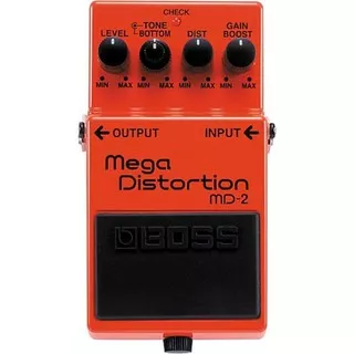 BOSS MD2 / MD-2 / MD 2 Mega Distortion Efek Gitar Pedal Stompbox