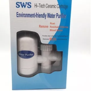 Filter Saringan Penyaring Keran Air Water Purifier SWS Hi-Tech Ceramic Cartridge