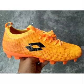 PROMO Size 43 Sepatu Bola Lotto Spark FG Beat Orange Original