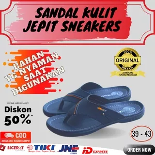 Sandal Pria Dewasa Kekinian Sendal Casual Keren Terbaru Sndal Saldal Laki Laki Cowok Dewasa BR 02