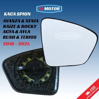 Kaca spion avanza, xenia, agya, ayla, rush, terios, rocky dan raize 2018 2019 2020 2021 murah kaca spion agya ayla orignal