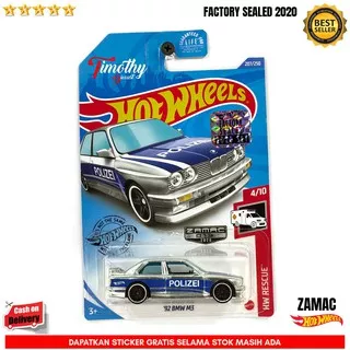 Hot Wheels Factory Sealed 2020 FS Zamac 92 BMW M3