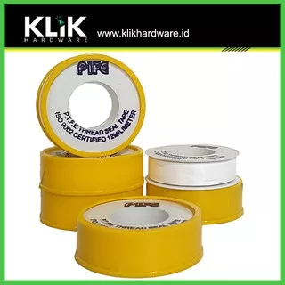 Seal Tape PTFE 1/2 Inch 10 meter Sealtape Seltip 12 mm Isolasi Kran Pipa Model Onda