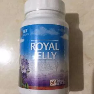 Royal Jelly Anti Penuaan Dini 60 Tablet Royal Jelly 60 Kapsul Royaljelly HDI Anti Penuaan