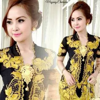 KEBAYA BORDIR KEBAYA BALI KEBAYA HITAM MURAH