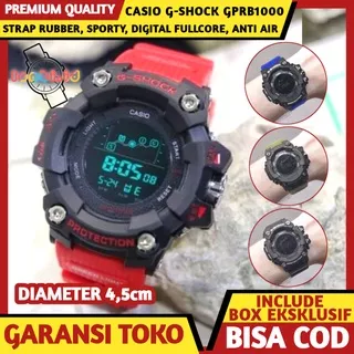 JAM TANGAN G SHOCK PRIA RANGEMAN GPRB 1000 ANTI AIR DIGITAL MURAH SPORT JAMTANGAN CASIO G-SHOCK GSHOCK MAN WATCH COWOK COWO LAKI LAKI TALI STRAP RUBBER KEREN TERBARU BISA COD FITUR ALARM TIMER STOPWATCH BISA DIPAKAI BERENANG