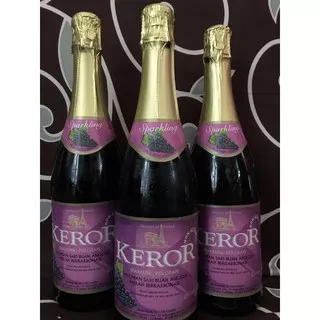 KEROR Sparkling Red Grape Juice 750ml
