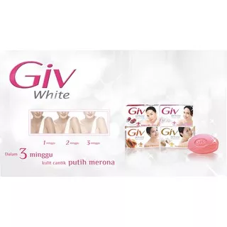 Sabun GIV White Skin Care Soap 76g