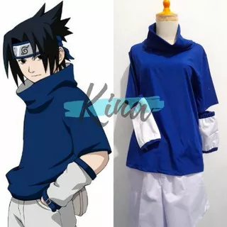 Naruto Uchiha Sasuke Child ver Cosplay Costume Anime Male