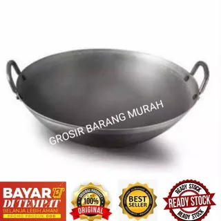 Wajan Baja Kuali Baja Wajan Kuali Nasi Goreng 40Cm