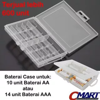 Battery Case 10 AA / 14 AAA Tempat Baterai batre - GRC-BC-P10AA