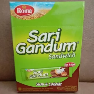 Sari Gandum 2000 / Sari Gandum coklat (12*38.5g)