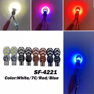 Lampu Sein Sen LED Motor Model Colok 30 Mata Sen Senja Running Kedip Flash Gepeng Universal Nmax Pcx Vario Scoopy Beat Lexi Vixion DLL