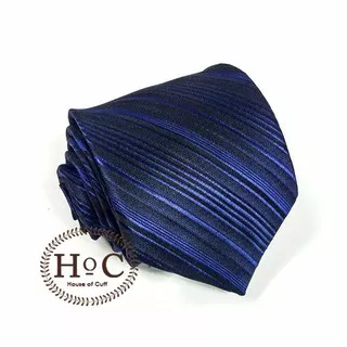 Houseofcuff Dasi Neck Tie Slim Polos Wedding Best Man Blue Dark Listed Tie