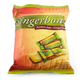 GINGERBON Ginger Sweets Candy 125g - Permen Jahe Rasa Manis