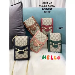 Tas Handphone motif G / tas korea / tas fashion wanita / 9054-2.80