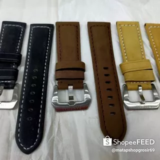 STRAP TALI JAM TANGAN KULIT PANERAI LUMINOR ORIGINAL