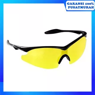 [200gr] Kacamata Anti Silau Sporty Bell Howell Tac Glasses Night Vision - Kuning