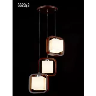 SL6623-3 LAMPU GANTUNG HIAS ANTIK MINIMALIS RUANG TAMU FITTING E27