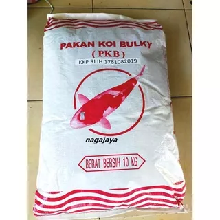 pelet koi Bulky PK B pelet ikan koi super red pk-sr 2mm isi 10 kg pakan makan ikan