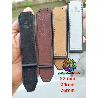 Strap tali kulit jam hublot geneve Big bang free obeng