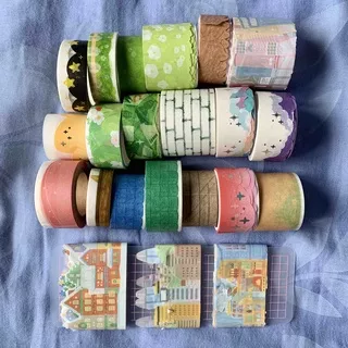 Sharing sample washi star danpat, kongdung house fence, grass, jjo ramzi cream choco, white, snow, christmas, candy town, musim shelf, pattern, pomsil brick, cloud, money, jenny village roof, brick, dduddu bear wave (per 1m)