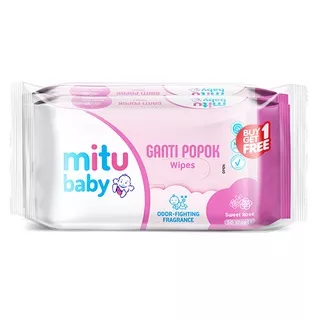 Tisu Basah Bayi - Tisu Basah Mitu Baby 50 s buy 1 get 1 (50+50)