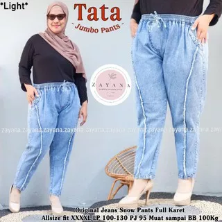 Celana wanita / celana jeans wanita / celana wanita jumbo / celana jeans wanita jumbo TATA PANTS