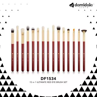 Ducare DF1534 15 in 1 Ultimate Red Eye Brush Set