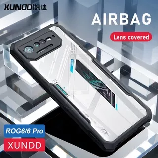 (XUNDD) Hard Case Akrilik Transparan Tahan Jatuh Untuk ASUS ROG Phone 6 6D 5 ROG6 ROG5 Pro Ultimate